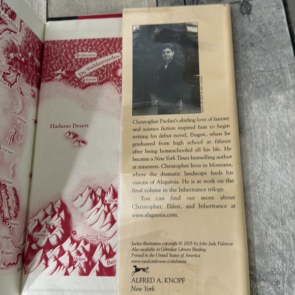 First Edition Eldest Christopher Paolini Good + - Picture 6 of 11